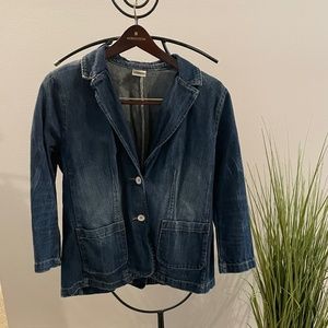 Inked and Faded Jean Jacket